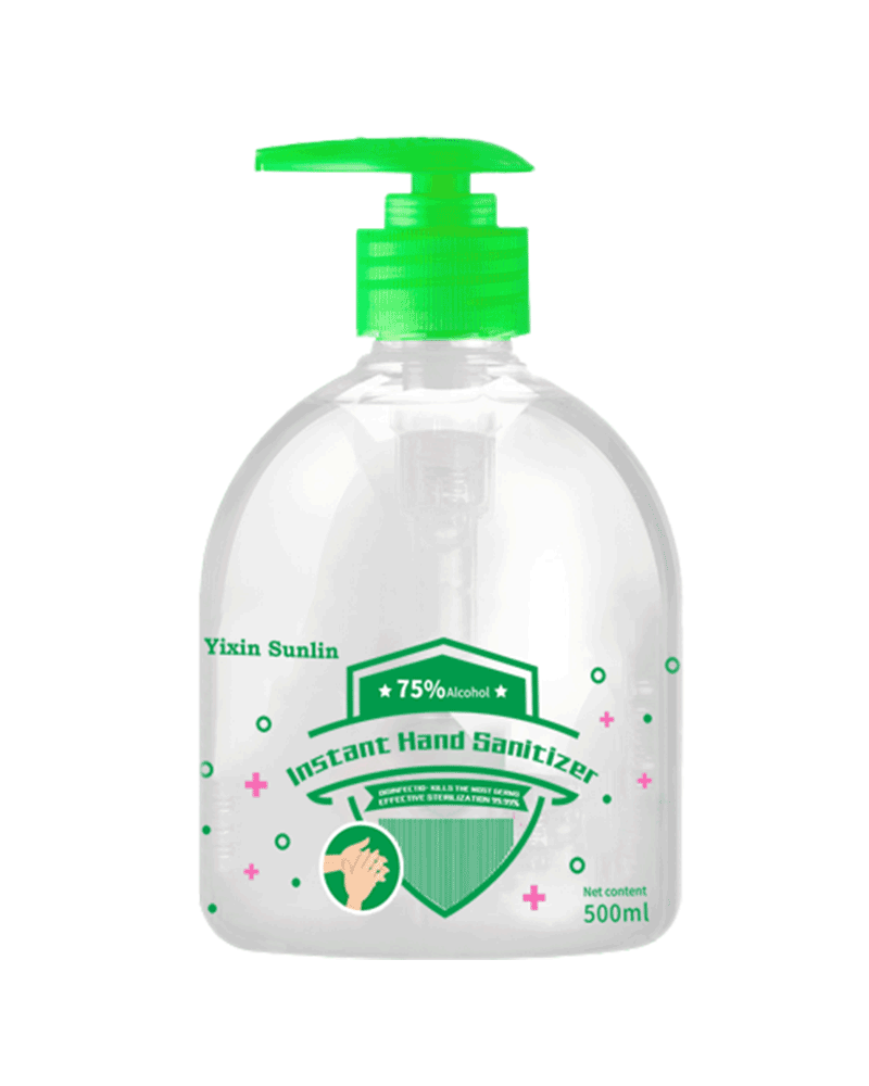 >Gel désinfectant instantané pour les mains Lotion Pump 500 ml